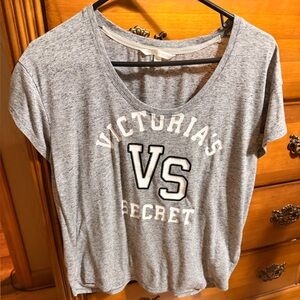 Victoria's Secret Heather Gray Short Sleeve Tee